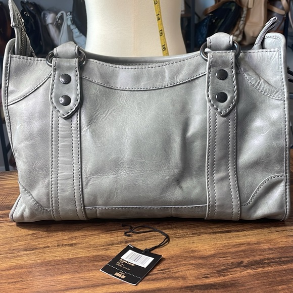 FRYE Melissa Satchel-Fern Green - Picture 9 of 14